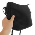 thumbnail image 3 of Hemoton Nylon Crescent Shoulder Bag Bow Crossbody Bag Saddle Bag Crescent Purse Trendy Coquette Bag For Women Men, 3 of 8