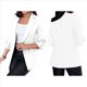 thumbnail image 2 of Blazer de Larga para Mujer, Informal, de Negocios, con Abertura Frontal, para Trabajo y Oficina. M, 2 of 6