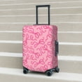 thumbnail image 6 of Rateoe pink bow Printed Luggage Cover, Suitcase Protector Fits 18-32 Inch Luggage-X-Large, 6 of 7