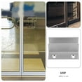 thumbnail image 3 of WEUVEB 2Ud Guías De Para Puertas Correderas En Gris Con Bordes Pulidos Para Mayor Durabilidad, 3 of 8
