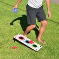 thumbnail image 5 of GoSports Jeu de Plein Air Combo 2-en-1 Lancer de Sacs de Haricots et Lancer de Rondelles - Amusant pour Enfants et Adultes - Comprend 2 Planches de Jeu Double Face, 6 Rondelles, 6 Sacs de Haricots et Étui de Transport, 5 of 5