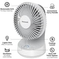 thumbnail image 4 of Ventilador de mesa oscilante Honeywell QuietSet 5, 4 of 5