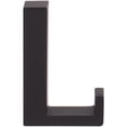 thumbnail image 3 of Stone Harbor Hardware Modern Single Robe Hook, Matte Black, 3 of 4