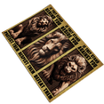 thumbnail image 3 of Lotusprinthandmade Lion If They Stand Behind You Protect Them Respect Them Defeat Them Poster 32" x 48", 3 of 5