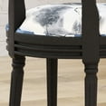 thumbnail image 5 of Noble House Dior Traditional Dining Chairs 40", Set of 2, White, Black, 5 of 5