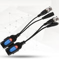 thumbnail image 2 of LAFGUR 1Pair RJ45 Passive CCTV Power Video Audio Balun Transceiver HDCVI HDTVI AHD, 2 of 8