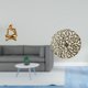 thumbnail image 2 of Escultura De Pared Abstracta De Metal Con Forma De Pensador, Decoración Para Mesa, Sala De Estar, Estantería De Oficina, Estantería Rústica Escénica De Hierro Forjado, Arte 3D, 2 of 8