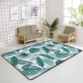 thumbnail image 4 of Crawling Indoor Carpet Play Mat Palm Leaves Tropical for Living Room Bedroom Educational Nursery Floor Mat Area Rugs 72x48inch, 4 of 6