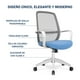 thumbnail image 3 of Silla de Oficina Ergonómica Deli Secretarial Giratoria Altura Ajustable Malla Elástica, 3 of 9
