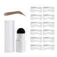 thumbnail image 1 of Tampon à Sourcils Kit de Modelage Imperméable et Résistant à la Transpiration Outils de Maquillage, 1 of 8