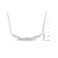 thumbnail image 2 of Everly Women's Diamond 14k Rose Gold Necklace, 2 of 7