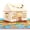 Beige,B, variant on AMTPM Kids Play Tent 2 in 1 with Padded Mat and Lights, Large Kids Playhouse with 2 Doors & 4 Windows, Indoor & Outdoor
