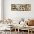 thumbnail image 3 of IDEA4WALL Extra Large Framed Canvas Print Wall Art Venetian Canal Scene Illustrations Antique Unique Architecture Wall Decorative Oversized Artwork Relax/Calm for Living Room - 60"x20", 3 of 5