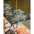 thumbnail image 2 of Hokiten Outdoor Tablecloths with Umbrella Hole & Zipper, Summer Palm Tree 54x54 Inch Square Tablecloths, Farmhouse Nature Tropical Plant Leaves Waterproof Table Cloth, Patio/Pool/Picnic Table Covers, 2 of 7