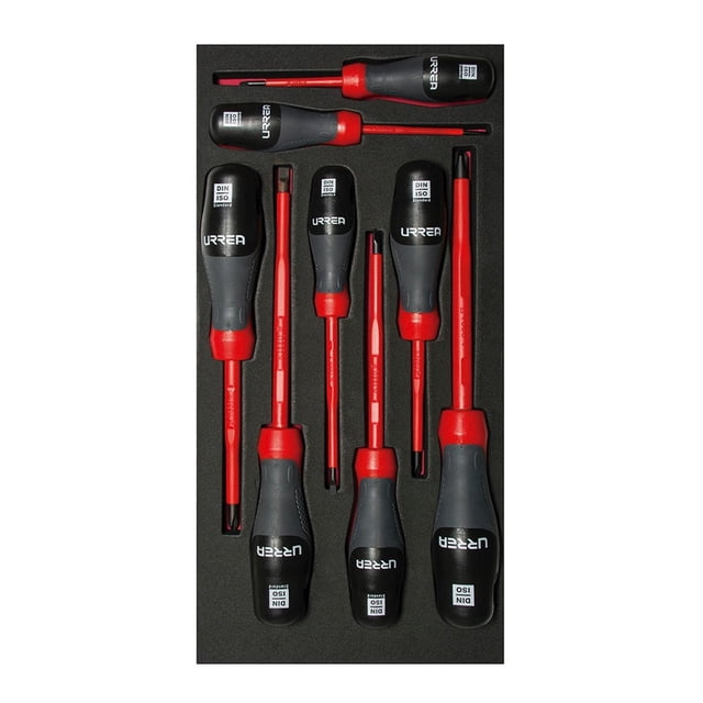 Juego 8 Dest Trim 1000v Puntas Planas Y Phillips Ch119 Urrea Urrea CH119