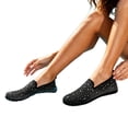 thumbnail image 6 of Paaisye Women's Water Shoes Grounding Shoes for Women Quick-Drying Breathable Non-Slip Lightweight Flexible Aqua Slippers for Women Beach Pool Shower Yoga Surf Camping Travel,Black 36(US-5.5), 6 of 6