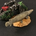 thumbnail image 2 of Fish Figurines Decors Metal Animal Statue Decorative Objects Table Centerpieces, 2 of 7