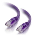 thumbnail image 1 of Cables To Go 00465 5 ft. Cat5e Snagless Unshielded-UTP Ethernet Network Patch Cable - Purple, 1 of 1