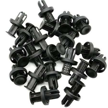 

100Pcs Clips Retainer Fastener Screws Mountings Nut Clamp 91505-TM8-003 for