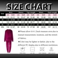 thumbnail image 3 of larppty Velour Lounge Sets for Women 2 Piece Velvet Tracksuits Jogging Hoodie Sweatsuits Soft Sports Leisure Jogger Outfit（Hot Pink， XXL）, 3 of 9