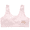 Pink, variant on LYMAYTER Teens Girls Breathable Cotton Training Bras Young Girls Wide Shoulder Straps Seamless Comfort Bralette