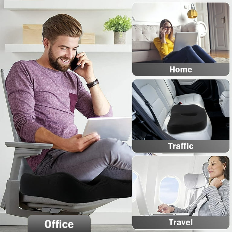 Seat Cushion, Office Chair Cushions Butt Pillow for Long Sitting