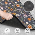 thumbnail image 3 of Fuzoiu Wildflowers Print Carpet Floor Mats for Car,Car Foot Mat Set,Universal Fit 4 Piece Mat Pad Set,Fits Most Cars Trucks Vans Sedans SUV Auto Carpet Mat Se, 3 of 7