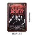 thumbnail image 2 of Banda de placa de Metal Vintage, pintura de hierro Rectangular, arte de pared, decoración del hogar, artesanía, 2 of 9