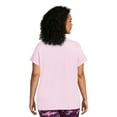 thumbnail image 2 of Reebok Women's and Women's Plus Legacy Core Knit Performance T-Shirt, Sizes XS-4X, 2 of 5