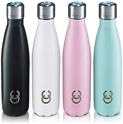 CrazyCap UV Water Purifier Cap and Insulated Self Cleaning Water Bottle Turns Any Water Source Into Clean Drinkable Water