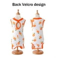thumbnail image 3 of Traje de recuperación quirúrgica para gatos, ropa después de la cirugía, traje de pijama, ropa para mascotas de interior (naranja), 3 of 5