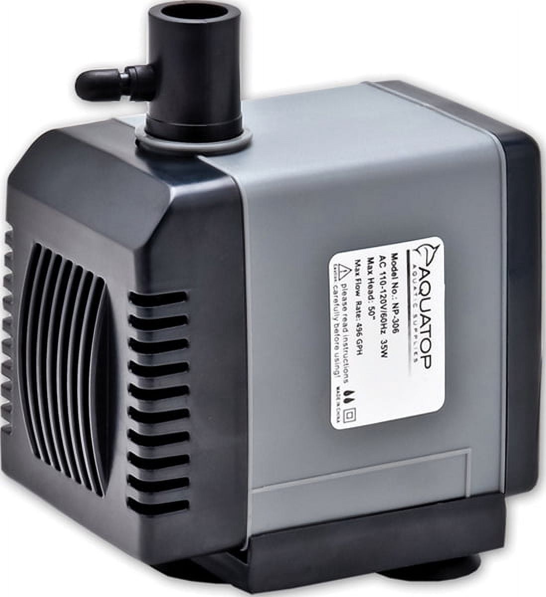 AQUATOP 496 GPH Aquarium Submersible Pump NP-306