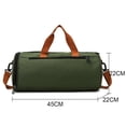 thumbnail image 2 of Dinheiro Bolsa de Gimnasio Deportiva pequeña, Bolsa de Ejercicios para Fines de Semana para natación, Deportes, Viajes, Trabajo, Outgreen, 2 of 5