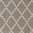 thumbnail image 2 of Couristan 2.25' x 7.8' Brown and Ivory Moroccan Rectangular Outdoor Area Throw Rug Runner, 2 of 4