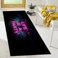 thumbnail image 3 of Tropical Party Design Rugs, Front Door Rug, Office Decor Rug, Modern Rug, Party Rugs, Party Neon Rugs, Personalized Gifts Rugs, Party Decor, 3.3'x6.5' - 100x200 cm, 3 of 7