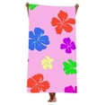 thumbnail image 2 of Camisones sin mangas con estampado de verano para mujer, batas de baño, toallas de playa, batas de poliéster, 2 of 4