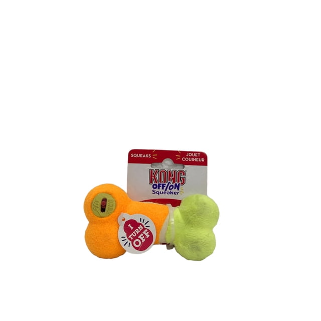 Kong Juguete Para Perro Squeaker Bone Off/on Tamaño Chic