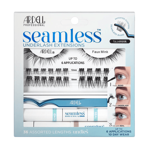 Kit de extensiones Underlash de visón sintético sin costuras Ardell Professional