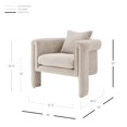 thumbnail image 2 of New Pacific Direct Heidi Chenille Accent Arm Chair, 2 of 12
