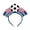 B, variant on Glow in the Dark Soccer Fan Headband with Flag Print for Stadium Events Parties and Sports Celebrations Accessories