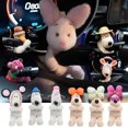 thumbnail image 3 of Plush Car Decoration Pig Soft High-Quality Material Dashboard Windshield Ornament, 3 of 8