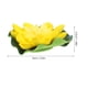 thumbnail image 2 of 5 flores de loto flotantes de EVA - Nenúfares realistas - Flores de loto flotantes artificiales multicolores de 10 cm para estanques y paisajismo, 2 of 5