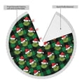 thumbnail image 4 of Faldas para árbol de Navidad Grin-Ch de 36 pulgadas, tapete para árbol de Navidad para fiestas de invierno, falda para árbol de Navidad para decoraciones navideñas rústicas, 4 of 8