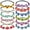 Radom Color-12PCS, variant on 12PCS Multicolor Lady Girl Fashion Flower Crown Floral Garland Headbands for Festival Wedding Party