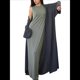 thumbnail image 3 of Suéteres Cárdigan Largos para Mujer, de Mohair, Abiertos Al Frente, de Punto Holgado y Holgado, Chaquetas de Abrigo de Moda para Otoño Gris Oscuro un Tamaño, 3 of 10
