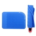 thumbnail image 2 of Hierro Plana, Soporte Para Alisador De Pelo, Alfombrillas Protectoras, Accesorios Para Estilistas, Bolsa De Almacenamiento Con Agarre, Almohadilla Práctica Para Proteger N.° 2 Serendint HA045611-01, 2 of 6