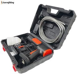6-in-1 Cordless Pressure Washer Battery Powered Handheld Portable Power Washer with Adjustable Nozzle for Car Cleaning Patio Driveway and More