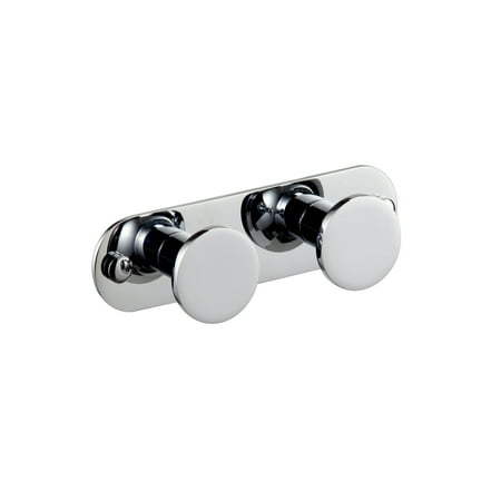 

Bassic Double Robe Hook Chrome