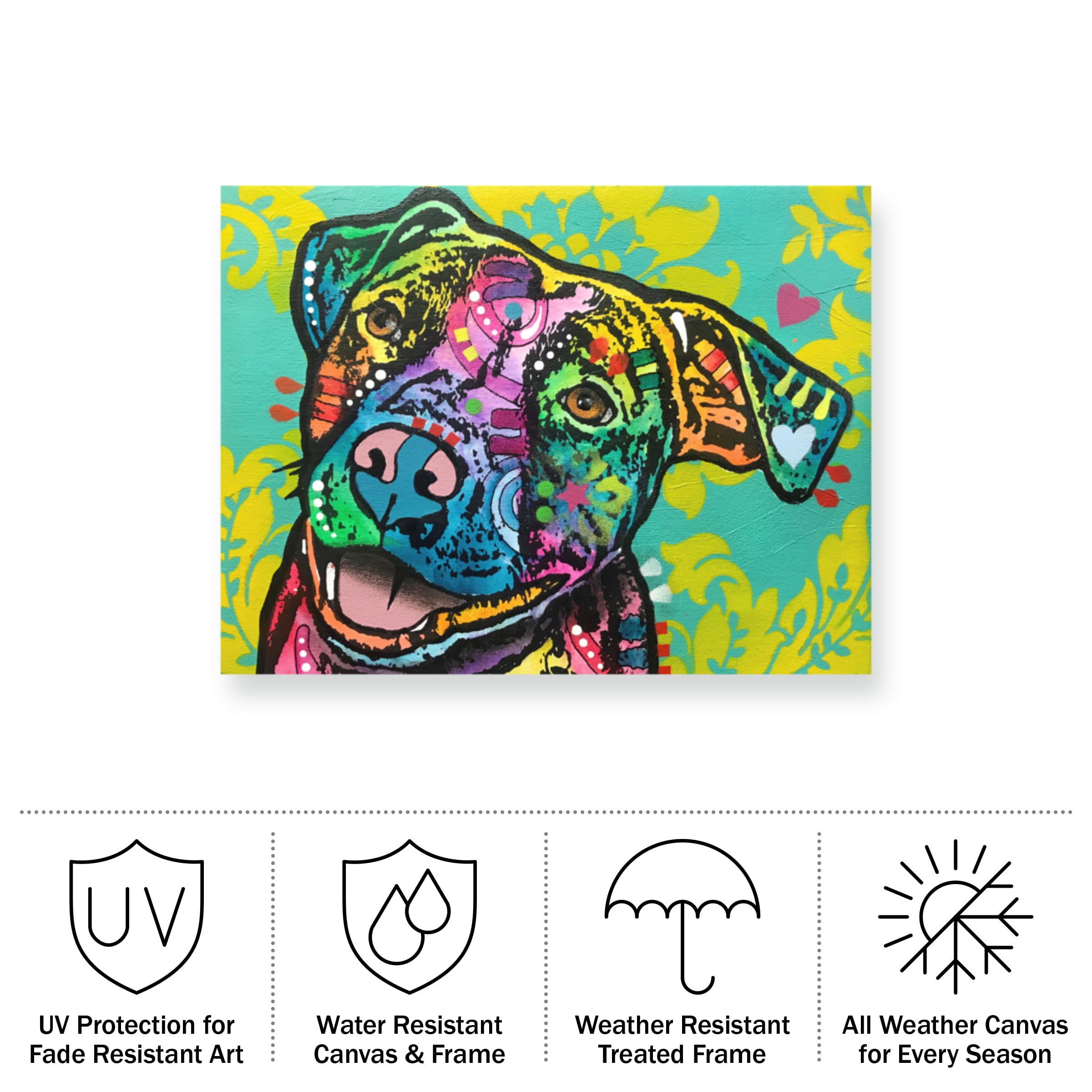 Dean Russo 'Jolly' Outdoor Canvas