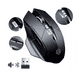 thumbnail image 1 of Mouse Inalámbrico Wünd  Bluetooth Recargable Ergonomía 2.4g 3modos, 1 of 5